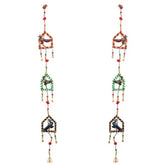 Jhopdi Mor Line Door Hanging - Traditional Indian Decor for Your Home MOQ - 12 pcs